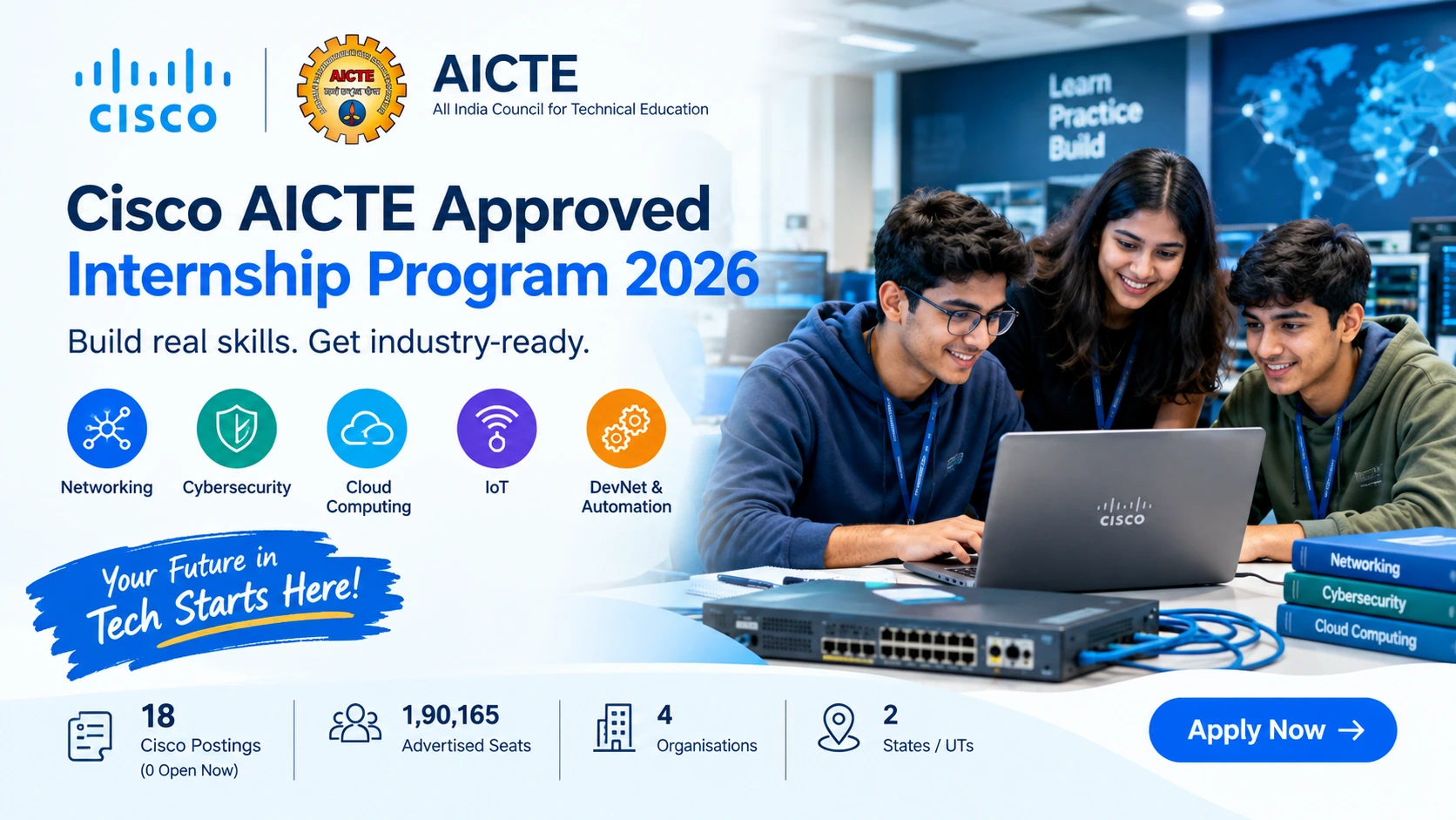 Cisco AICTE Approved Internship
